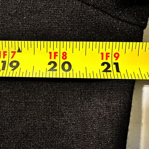 GAP Simplistic Black Shift Dress Short Sleeves Round Neck Size Large - Picture 7 of 7